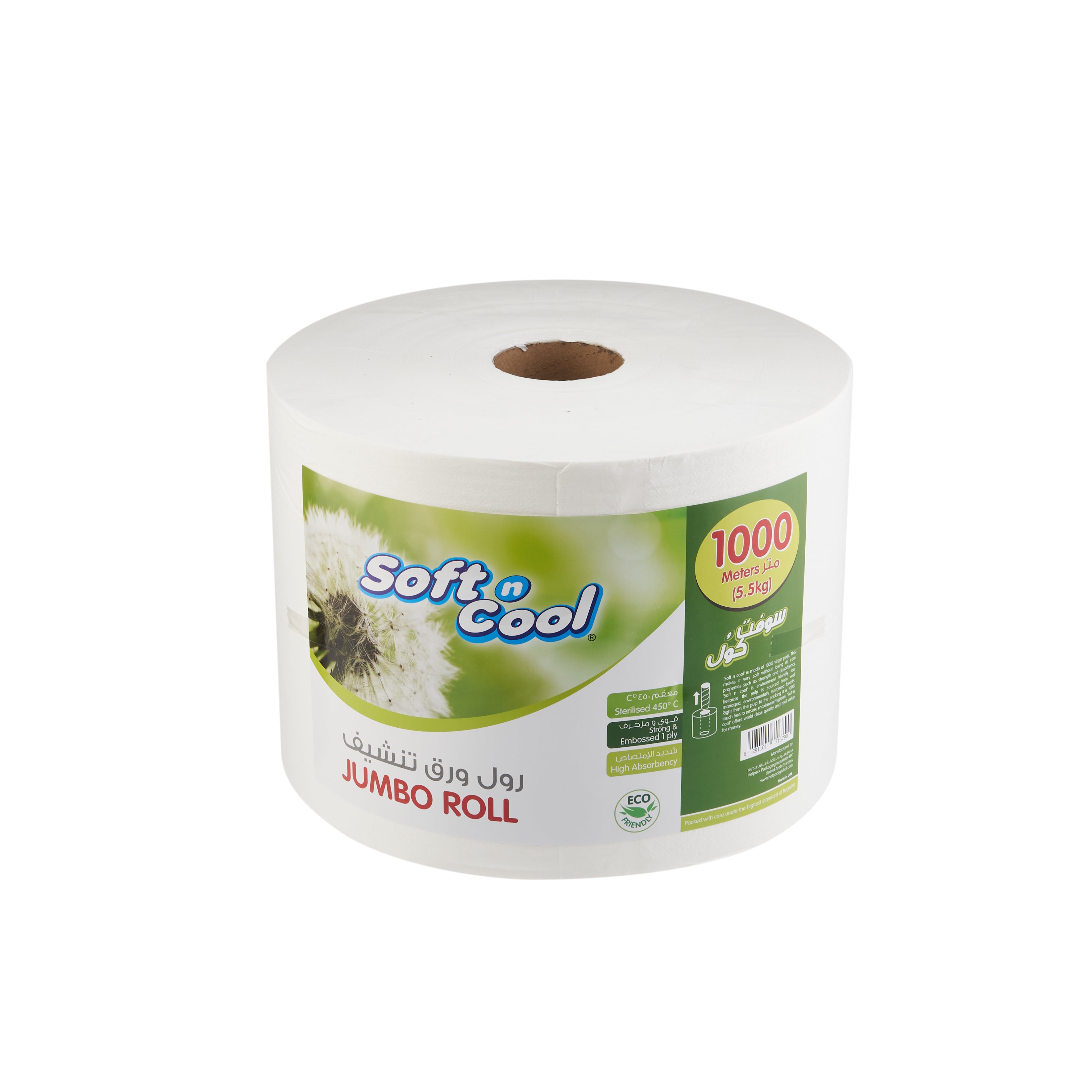 Soft N Cool Paper Jumbo Roll 1000 Meter