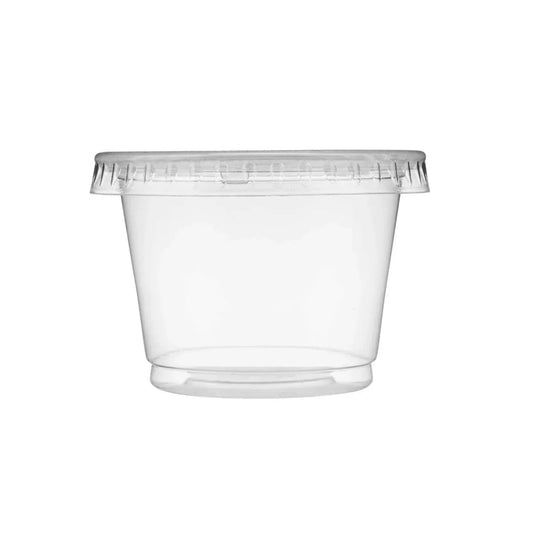 1 Oz Clear Portion Cup 44 Mm Diameter With Lid