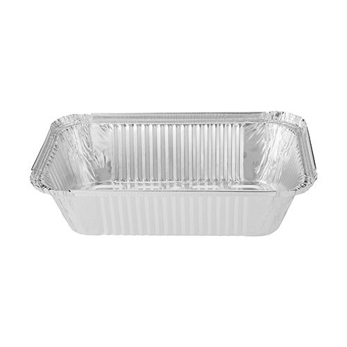 Aluminum Containers with Lid 8389 ( 890 CC ) 10 Pieces