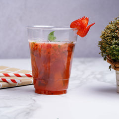 كوب عصير شفاف PET 1000 قِطَع