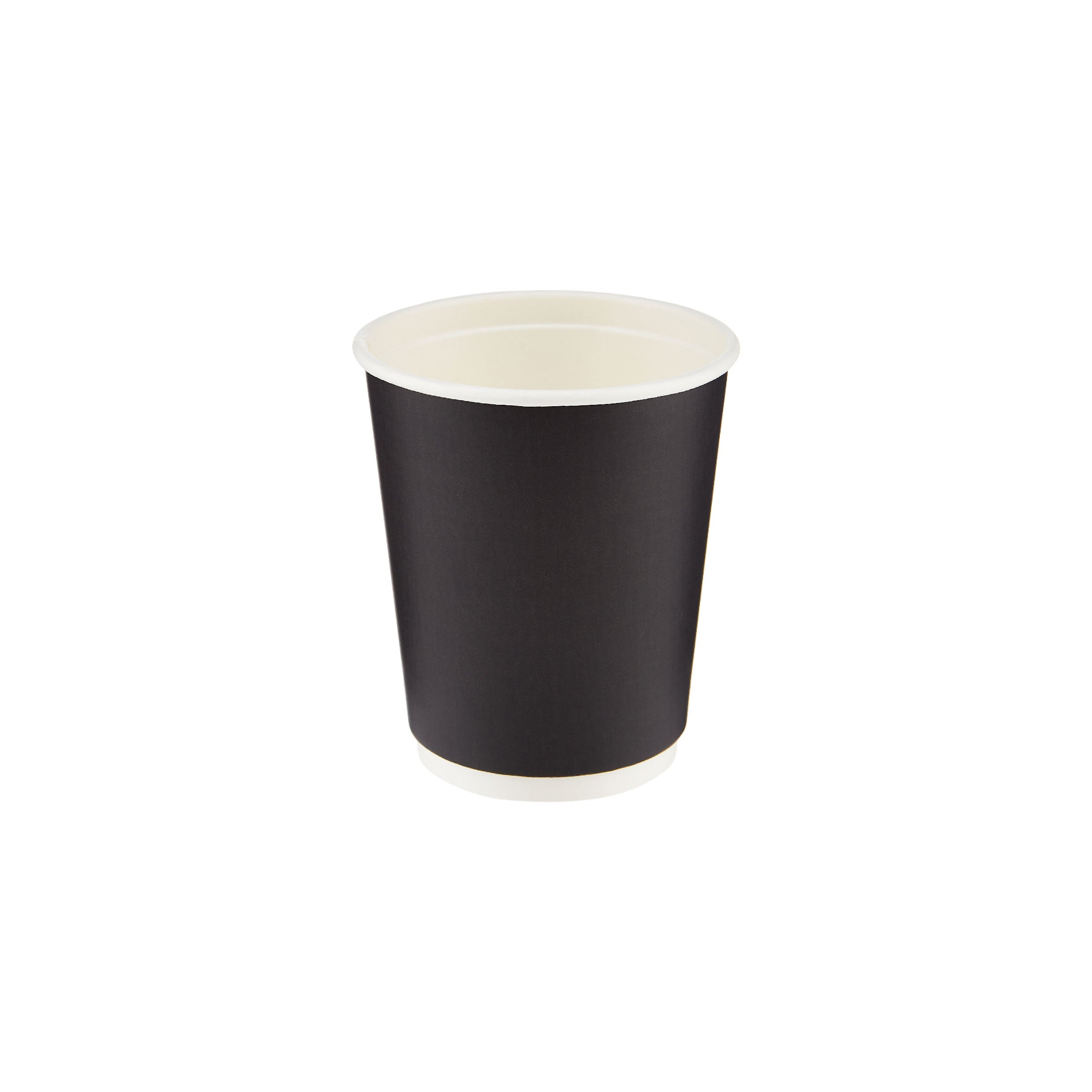 8 Oz Black Double Wall Paper Cups