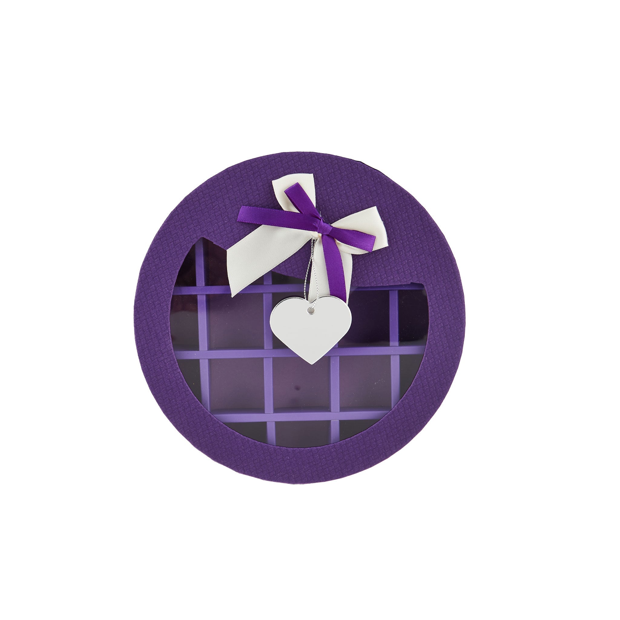 Round Chocolate Gift Box 21 Division - 1 Piece - Hotpack Oman