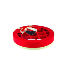 Round Chocolate Gift Box 21 Division - 1 Piece - Hotpack Oman