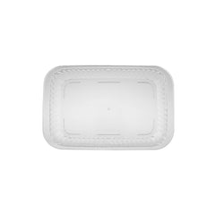 Rectangular Flower Clear Pyrex Disposable Tray - Hotpack Oman