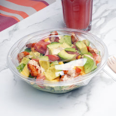 300 Pieces 18 Oz Clear Base Salad Bowl