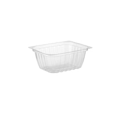 500 Pieces 16 Oz Clear Rectangular Container