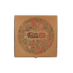 100 Pieces Printed Pizza Box