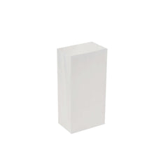 Square Bottom Paper Bags White