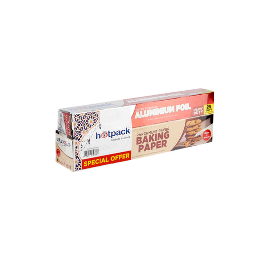 Baking Paper 30CM 75SQFT + Aluminium Foil Combo 30CM 25SQFT SPECIAL OFFER