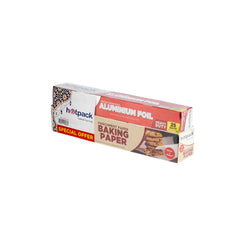 Baking Paper 30CM 75SQFT + Aluminium Foil Combo 30CM 25SQFT SPECIAL OFFER