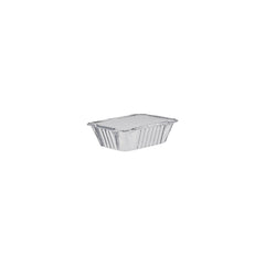 Aluminum Containers with Lid  8325 (127  Mm Length x 100  Mm Width x 35 Mm Height)10 Pieces - hotpack.om