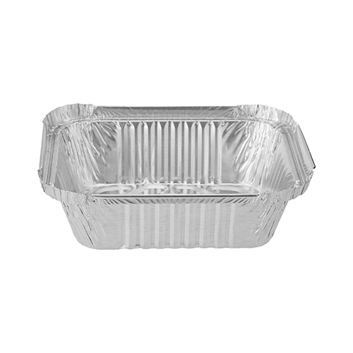 Aluminium Container 127x100x35mm 1000 Pieces - Hotpack Global