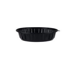 150 Pieces Black Base Round Container With Lid 48 Oz - Hotpack UAE