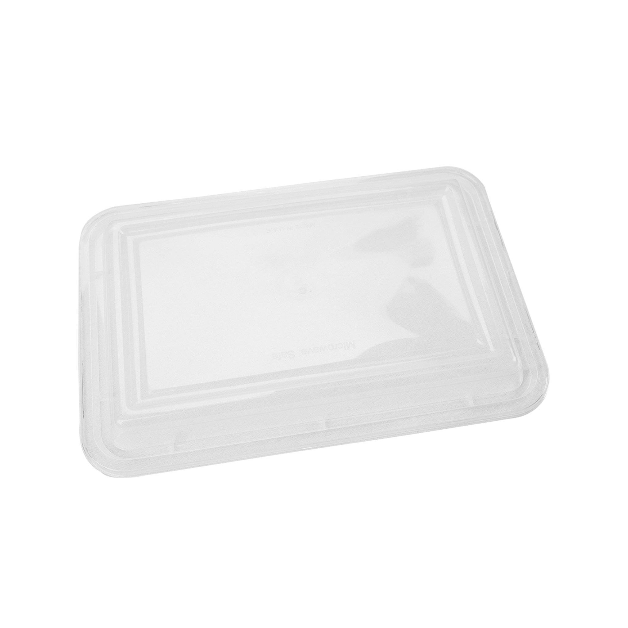 Black Base Rectangular Container 32 Oz 300 Pieces - Hotpack Oman