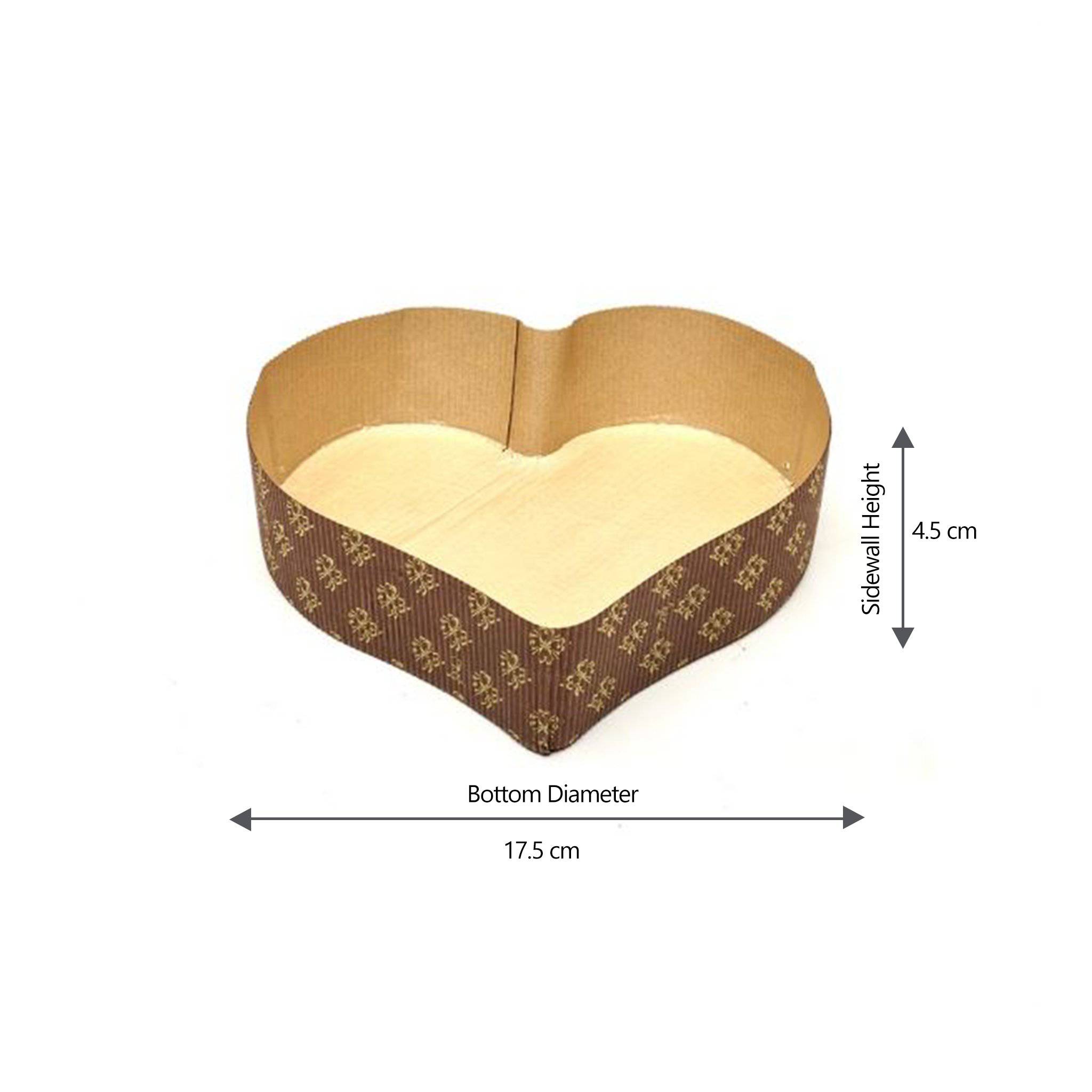 Heart Shape Baking Mold 17.5X4.5 Cm