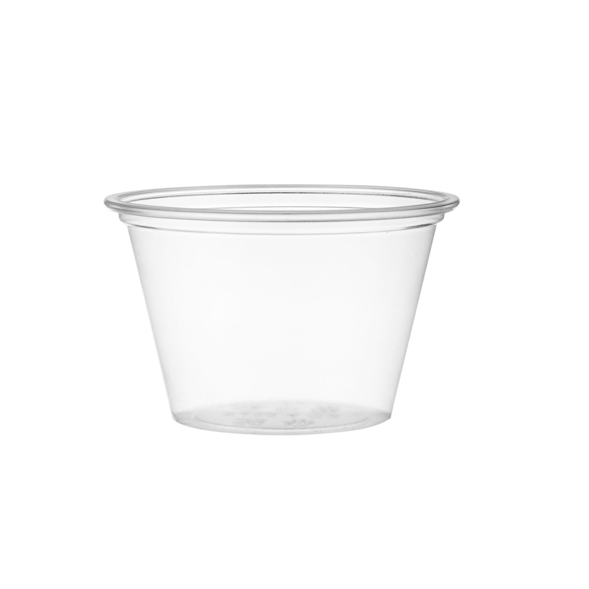 4 Oz Clear Portion Cup 2500 Pieces - Hotpack Oman