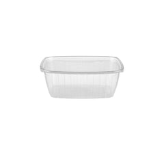 Clear Rectangular Container With Lid - Hotpack UAE