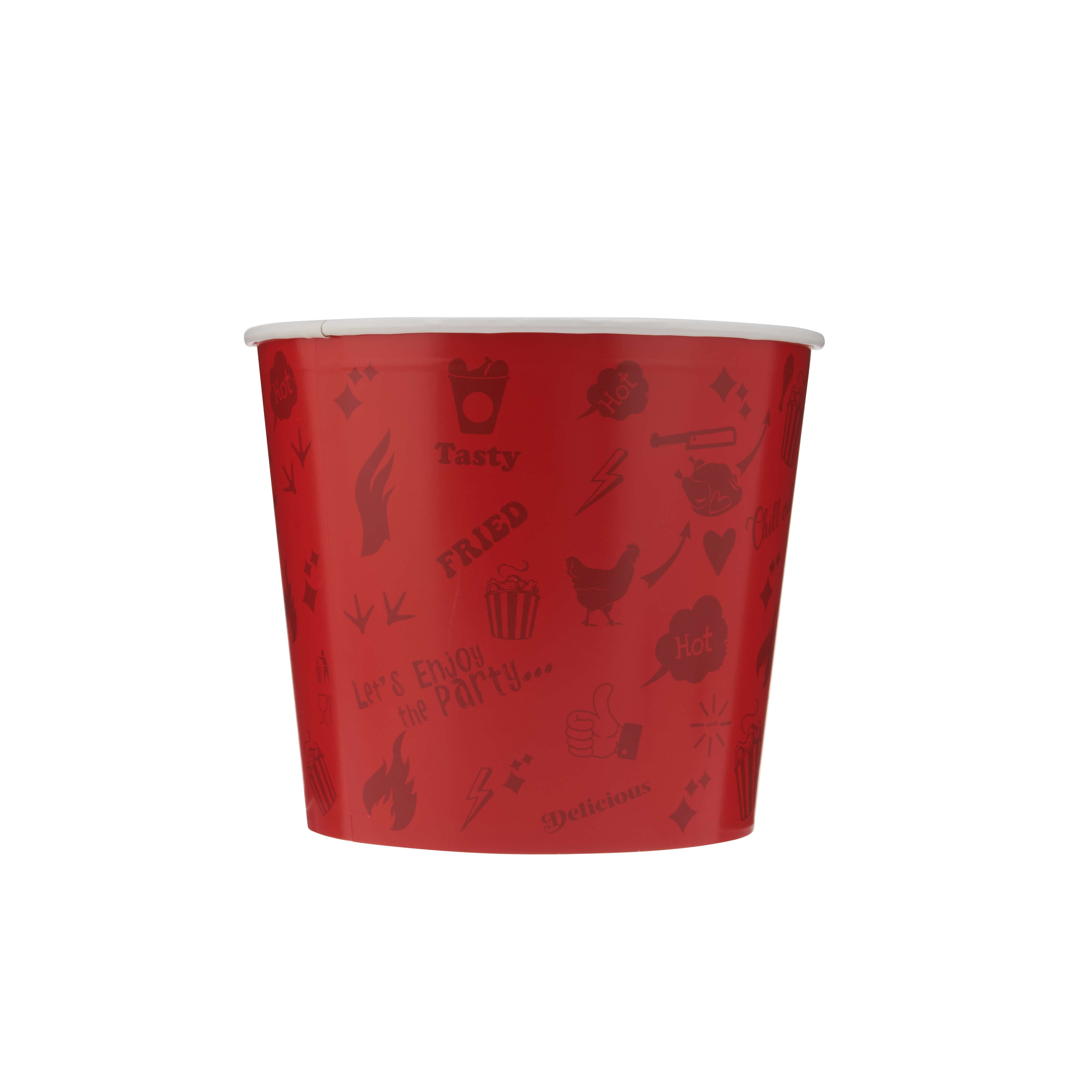 Chicken Bucket With Lid 100 Pieces - hotpack.om