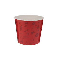 Chicken Bucket With Lid 100 Pieces - hotpack.om