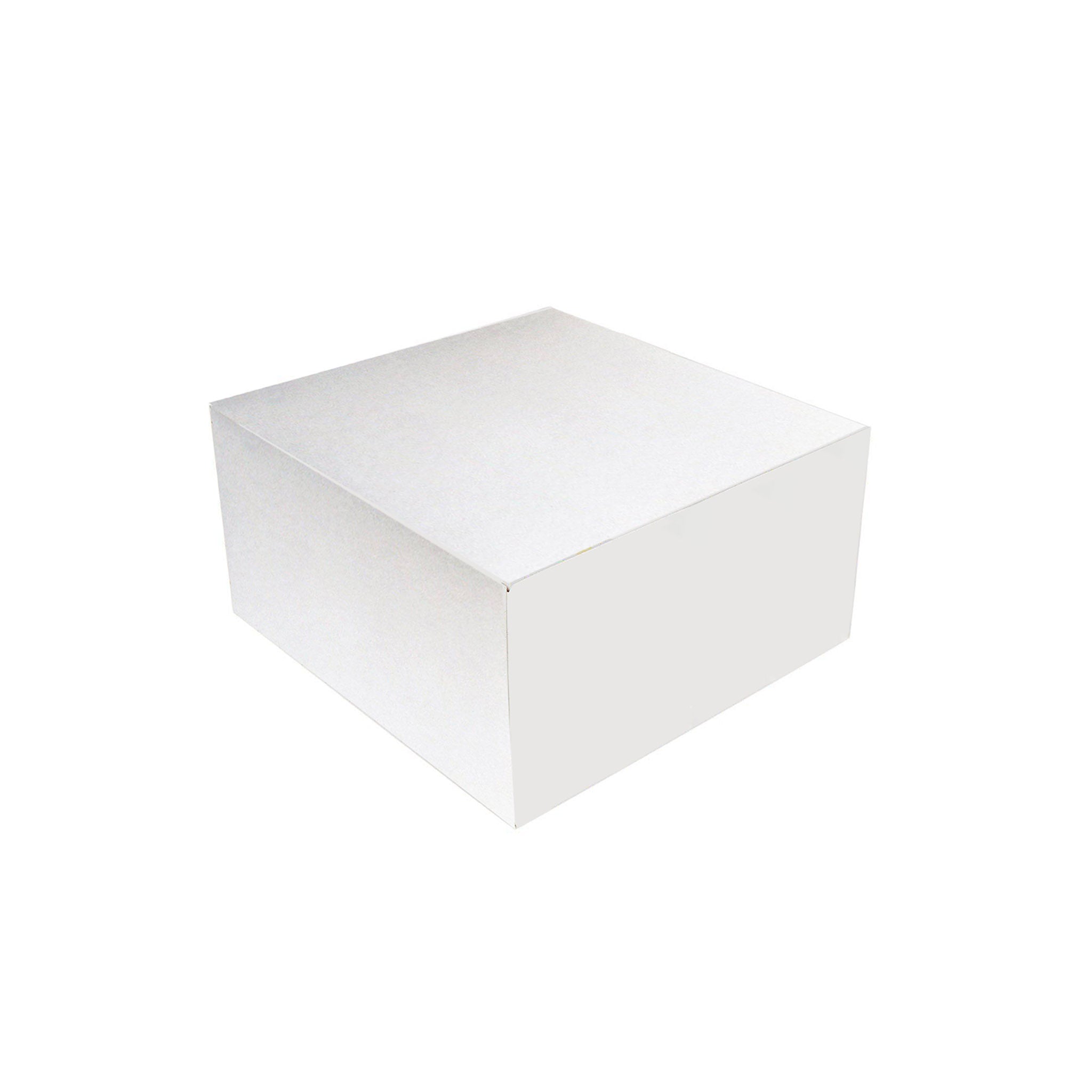 White Cake Box 100 Pieces - Hotpack Oman