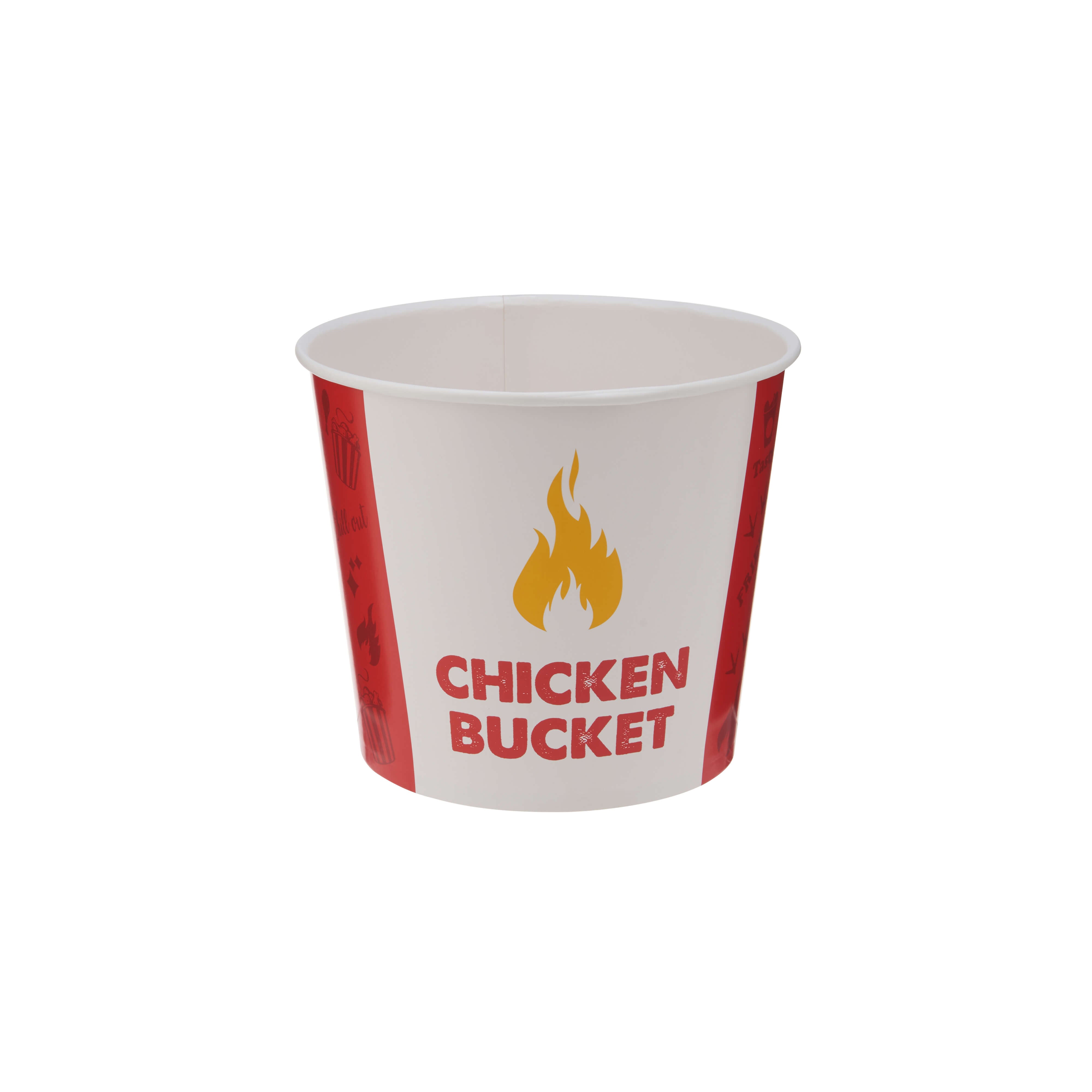 Chicken Bucket With Lid 100 Pieces - hotpack.om