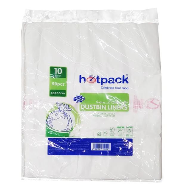 Dustbin Bag White 45 X 55 Cm