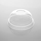 Dome Lid For Pet Juice Cup 12/16/20/24 Oz Without Hole 98 Diameter