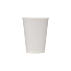 White Double Wall Paper Cups - Hotpack UAE