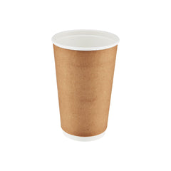 Kraft Double Wall Paper Cups - Hotpack UAE