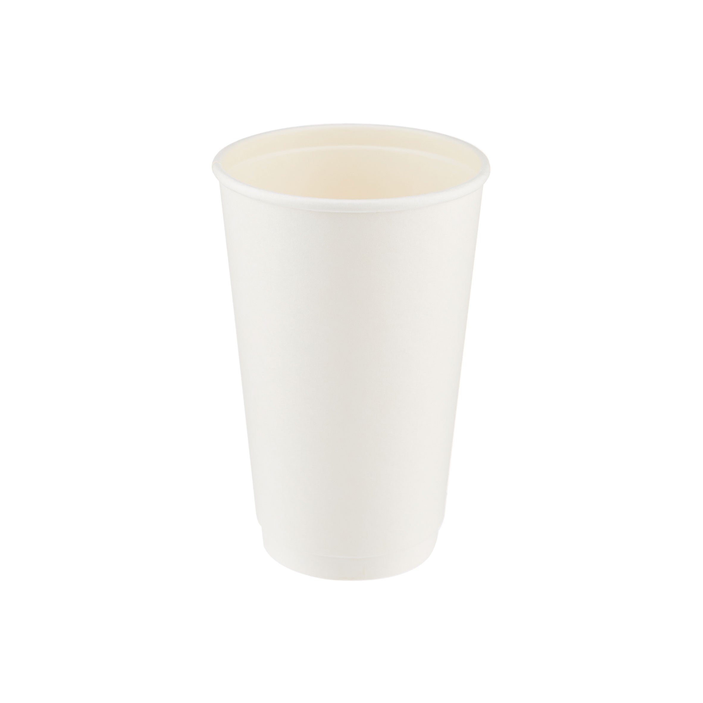 White Double Wall Paper Cups - Hotpack UAE