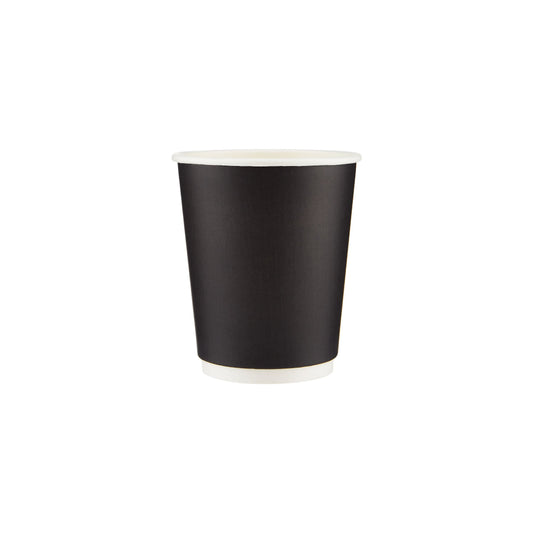 Black Double Wall Paper Cups - Hotpack UAE