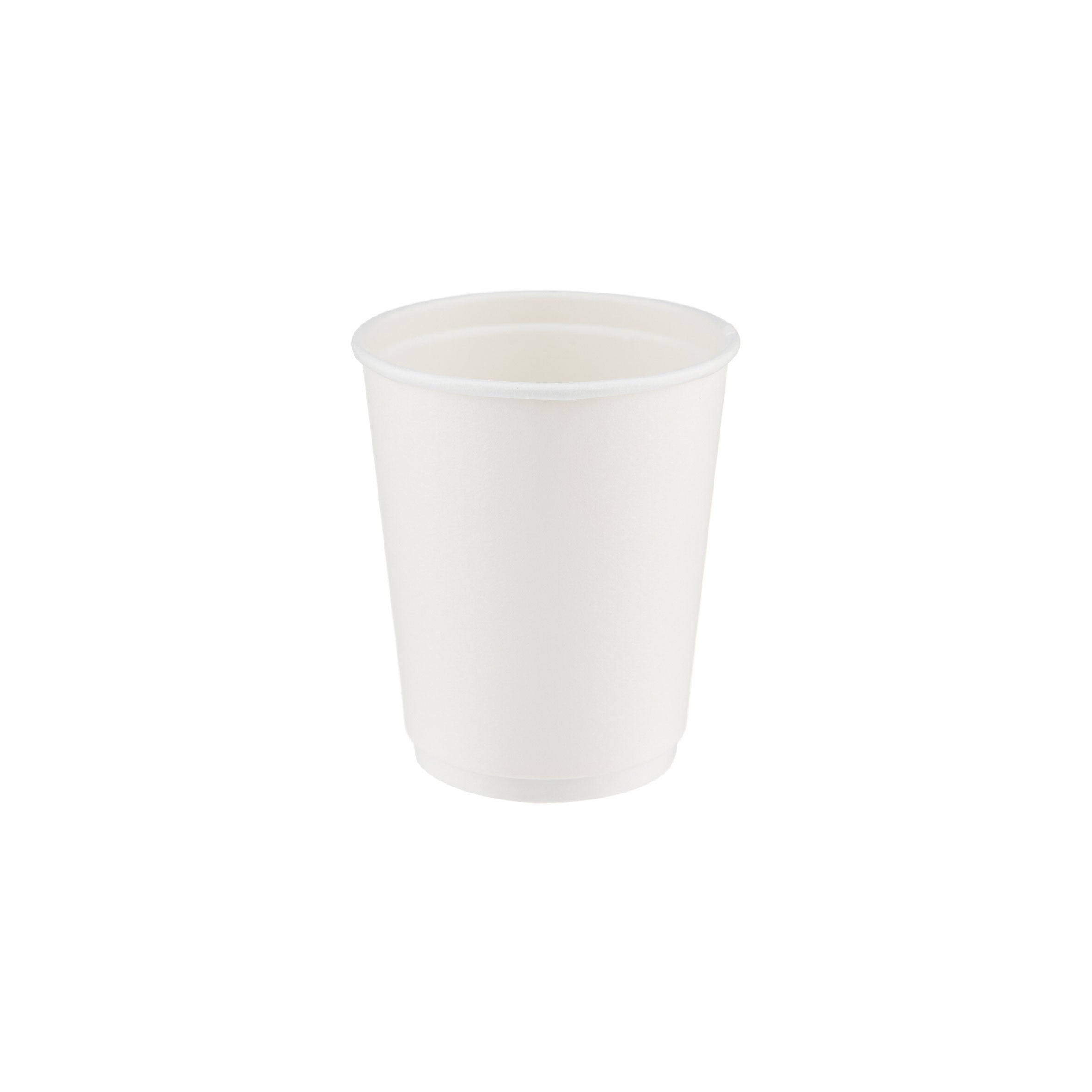 White Double Wall Paper Cups - Hotpack UAE