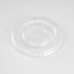 Flat Lid For Pet Juice Cup 12/16/20/24 Oz, With Hole 98 Diameter