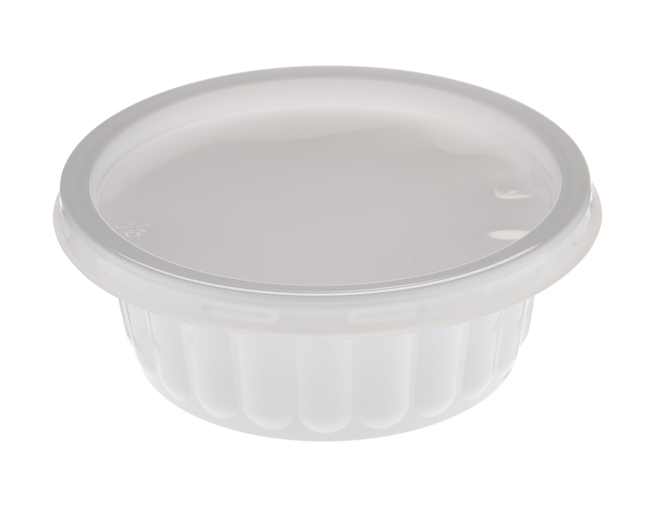 Disposable plastic round container - Hotpack Oman