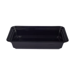 Black Base Rectangular Container 16 Oz 300 Pieces - Hotpack Oman