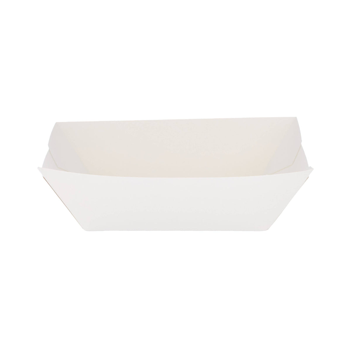 White Paper Boat Tray Small 700 Pieces - Hotpack Global