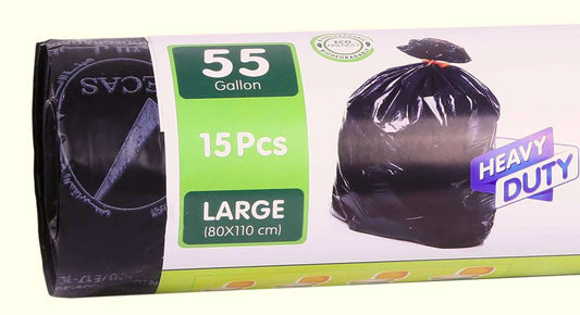 Heavy Duty Garbage Bag 70 Gallon 105 X 130 CM