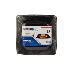 Premium Square Plates 6 Pieces - Hotpack Oman