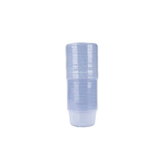 Plastic White Bowl 400Ml With Lid