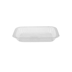 Rectangular Flower Clear Pyrex Disposable Tray - Hotpack Oman