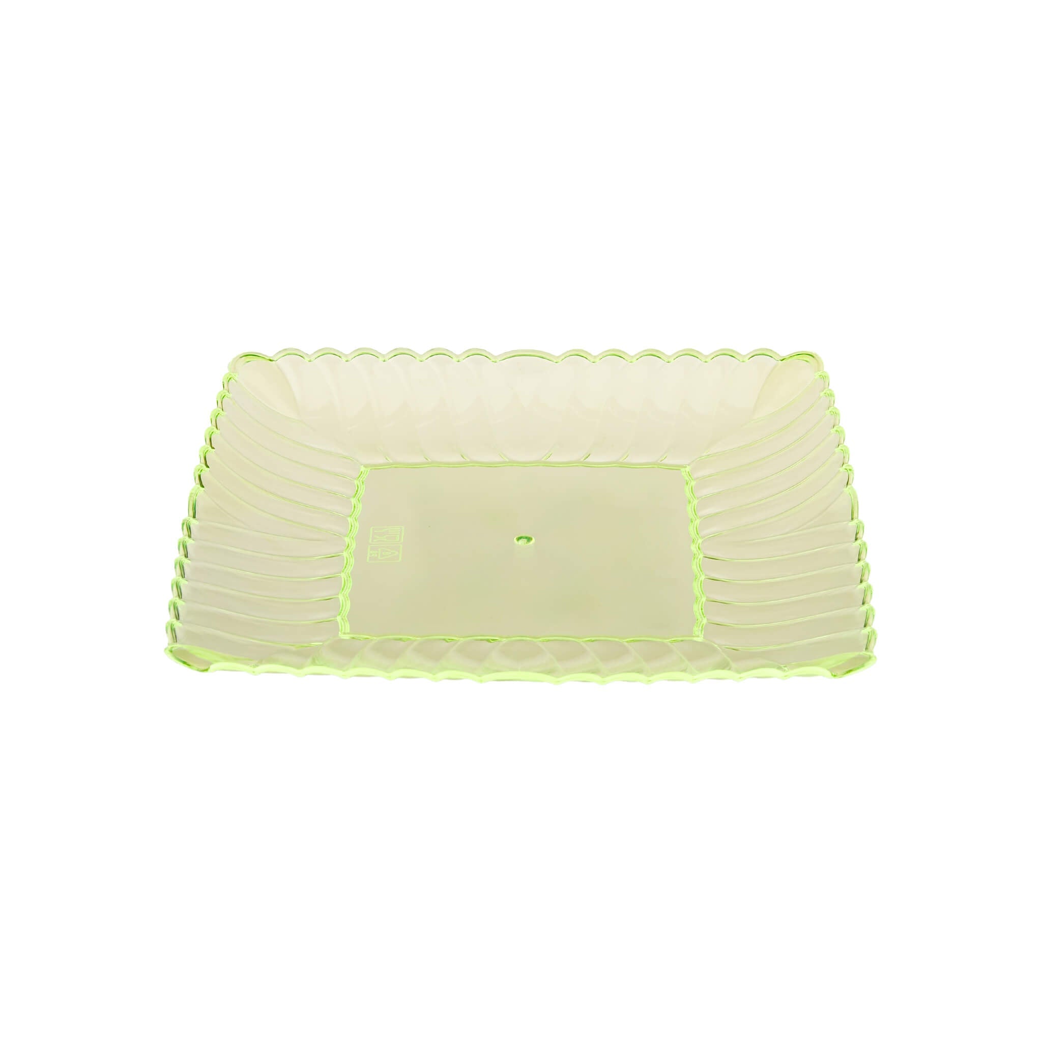 Premium Square Flower Plate - Hotpack Oman