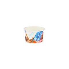 Printed Paper Ice Cream Cup 