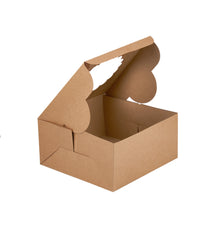 Kraft Cake Box Round With Window - Hotpack Oman