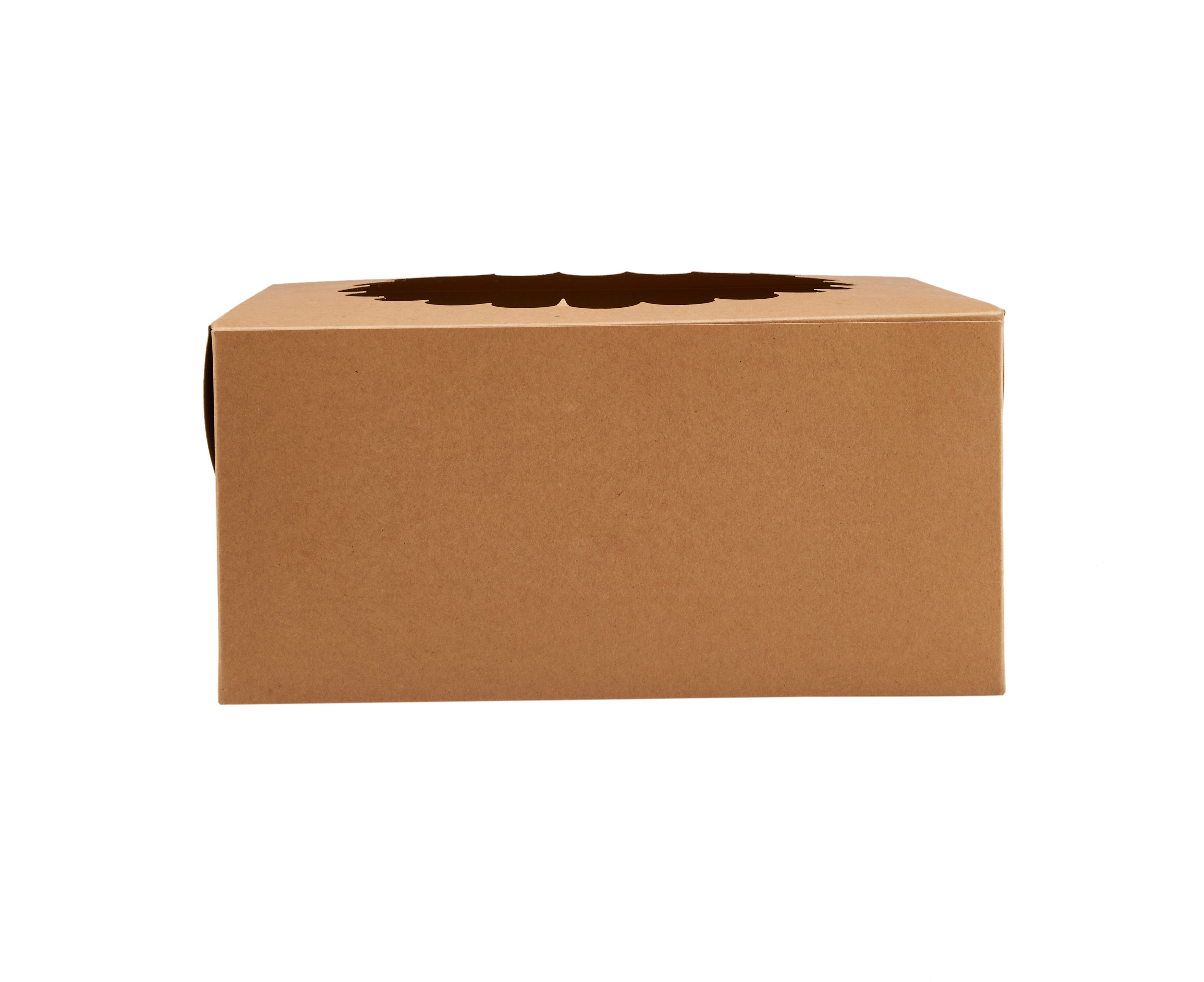 Kraft Cake Box Round With Window - Hotpack Oman