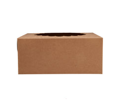 Kraft Cake Box Round With Window - Hotpack Oman