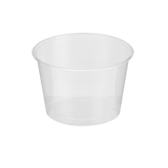 Round Clear Microwavable Container 525ml with lid wholesale - Hotpack Oman