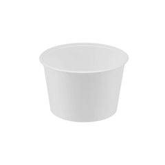 White Round Microwavable Container 500 Pieces - Hotpack Oman