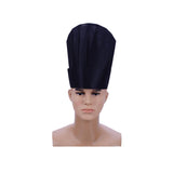 Non Woven Chef Hat 9 Inch Black 50 Pieces X 4 Packts