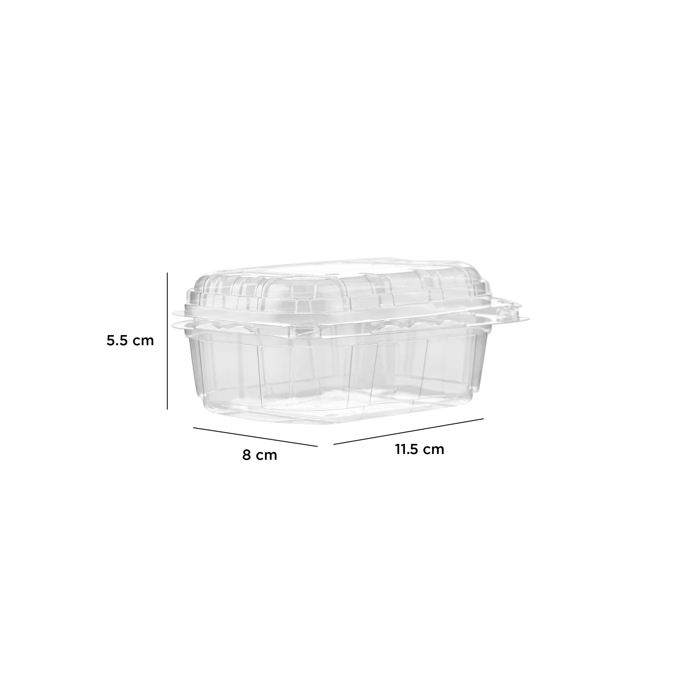 Clear PET Punnet Veg & Fruits Container - Hotpack Oman