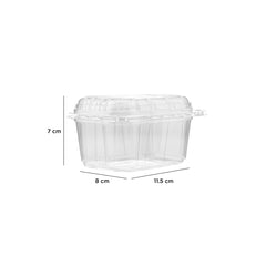 Clear PET Punnet Veg & Fruits Container - Hotpack Oman